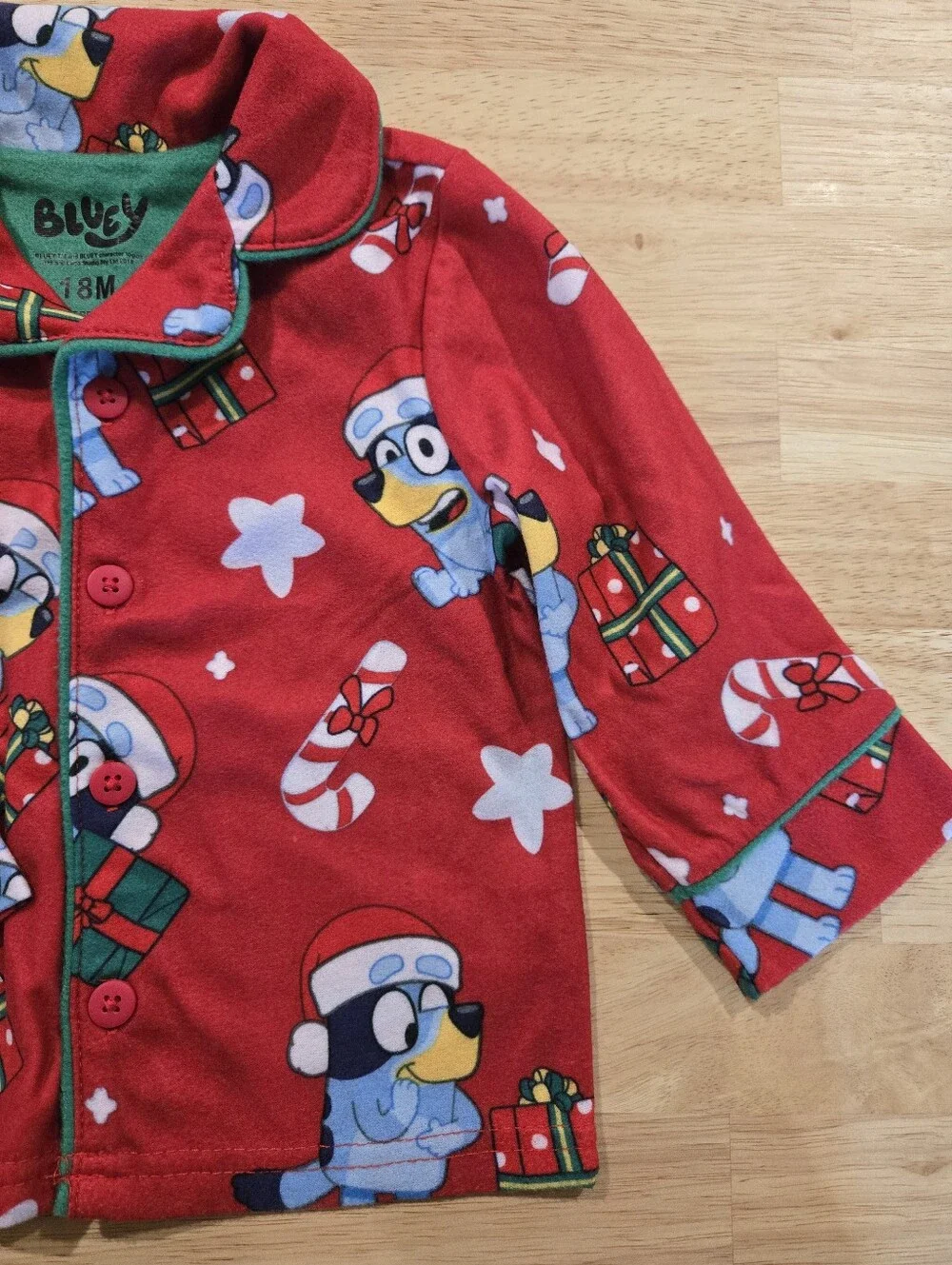 Bluey Christmas Pajama Set